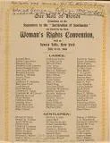 1848, Seneca Falls convention