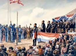 Texas becomes a state