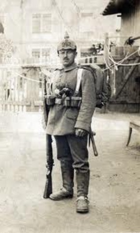 Adolf Hitler enrolls