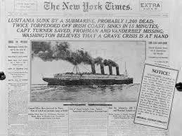 The Declaration of New Unrestricted Submarine Warfare by Germany
