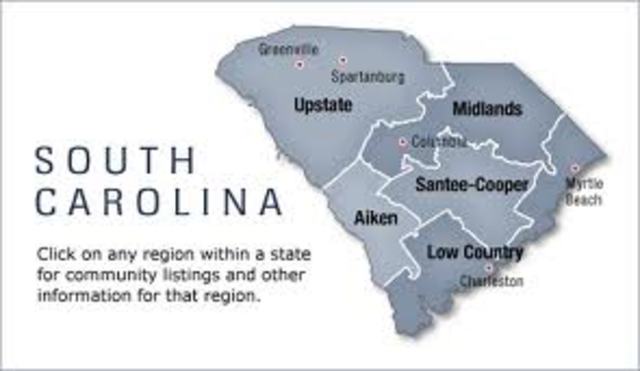South Carolina seceding from the Union