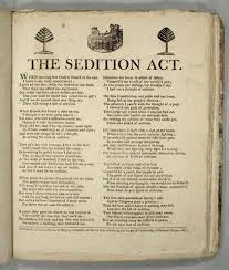 The Passing of the Sedition Act