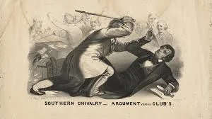 Preston Brooks vs Charles Sumner