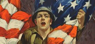 the US joins the war
