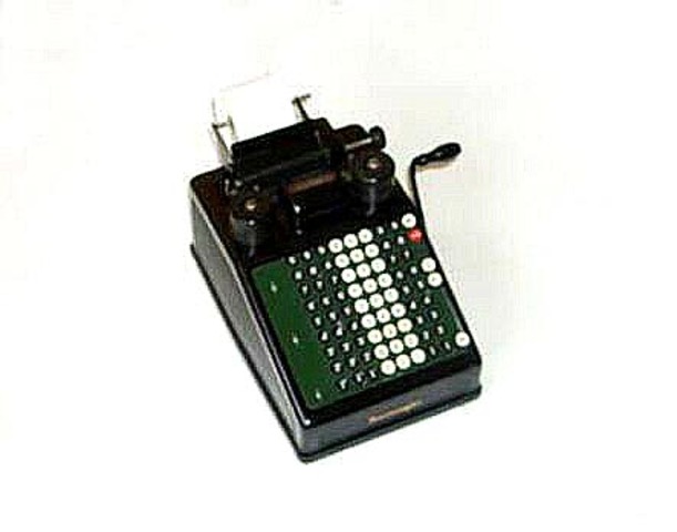 Burroughs: First commercially successful adding machine.