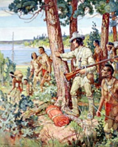 Etienne Brule lives amoung the Huron