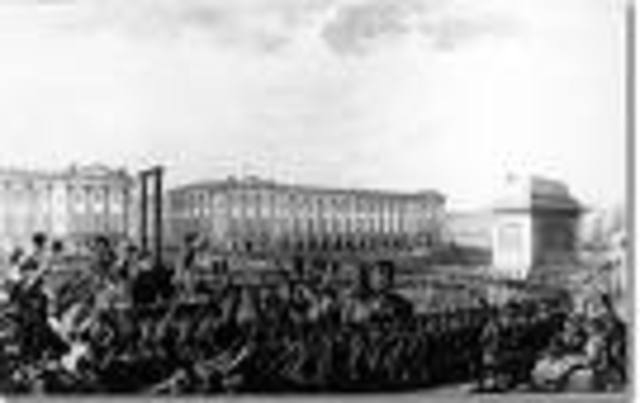 Louis XVI sentenced to th eguillotine