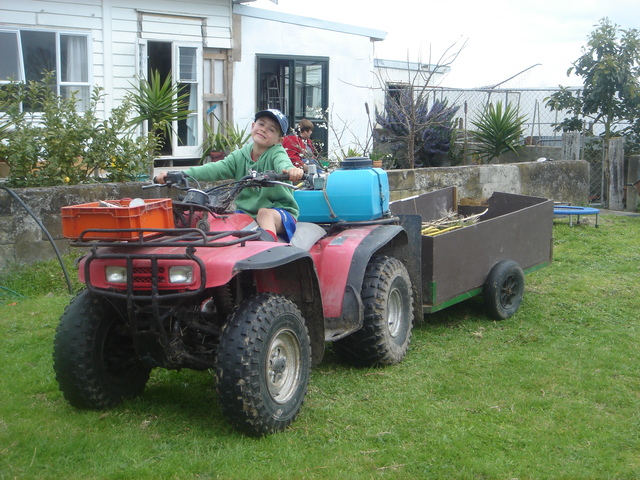 Quad bike ride by myself