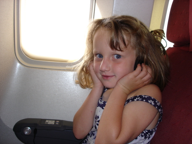 My first plane ride. Rarotonga