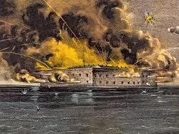 1861 First deaths of the civil war