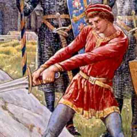 In 500AD- King Arthur was the legendary British leader