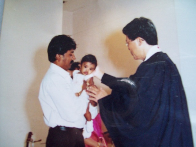 My Baptism.