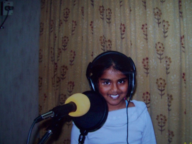 Me and my family made a song cd in India.