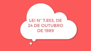 1989 – Lei Nº 7.853