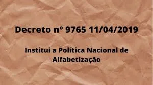 2019 – Decreto Nº 9.465