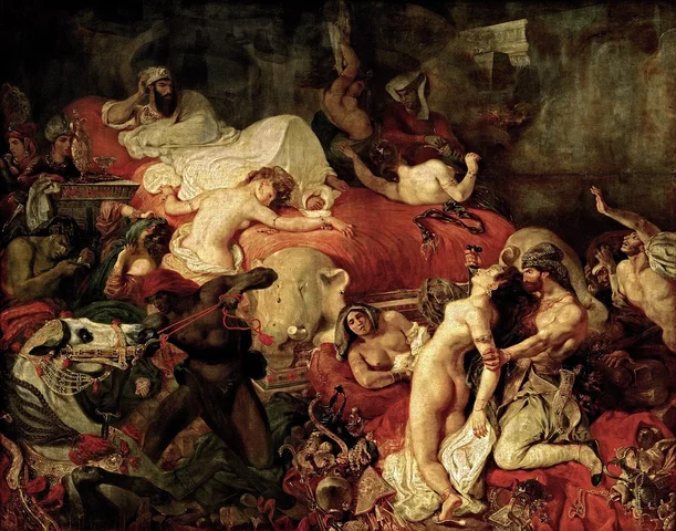 La mort de Sardanàpal