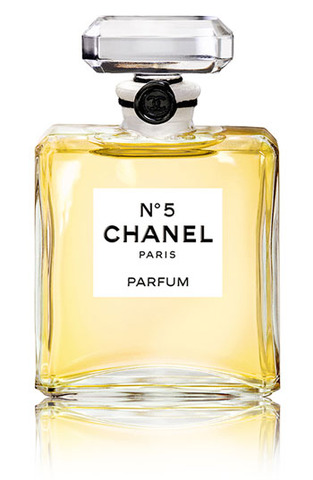 She launched her Chanel No.5 fragrance.