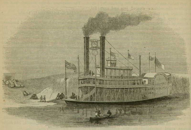 the first evr steamboat
