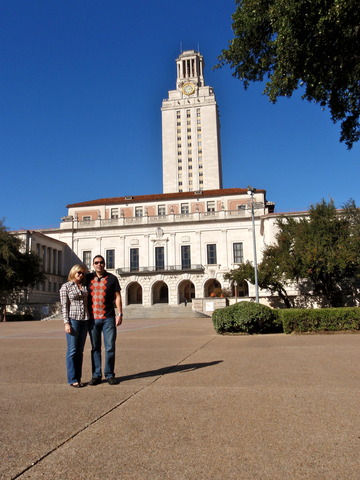 Bekah's first trip to Texas (Thanksgiving)