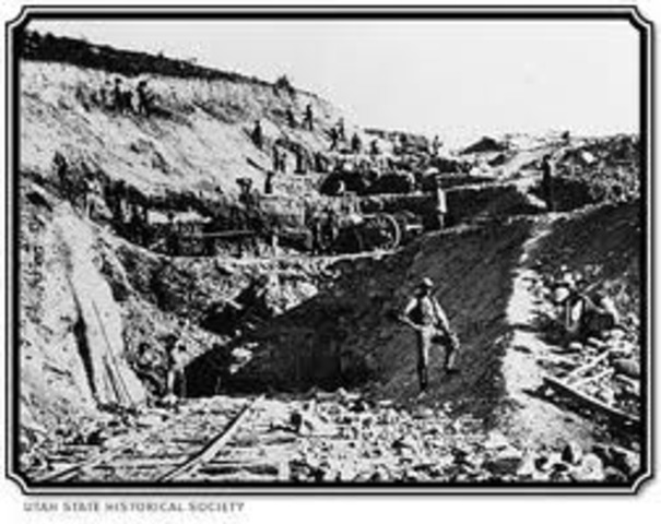 Begining of The Contential Railroad