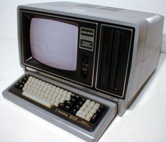 RadioShack TRS-80 Model II with Integral 8-inch Floppy Drive