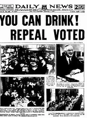 21st Amendment is ratified