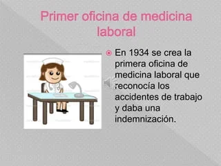 Creación de laOficina de Medicina Laboral