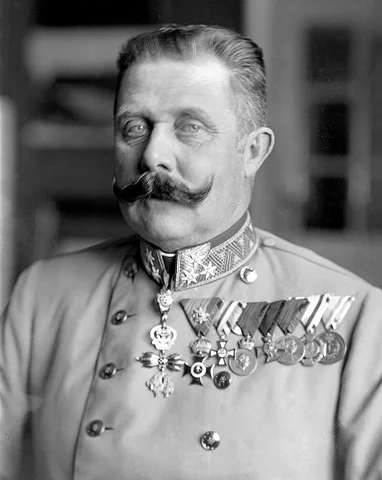 The assasination of Archduke Franz Ferdinand