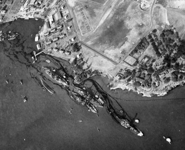 Japan bombs Pearl Harbor.