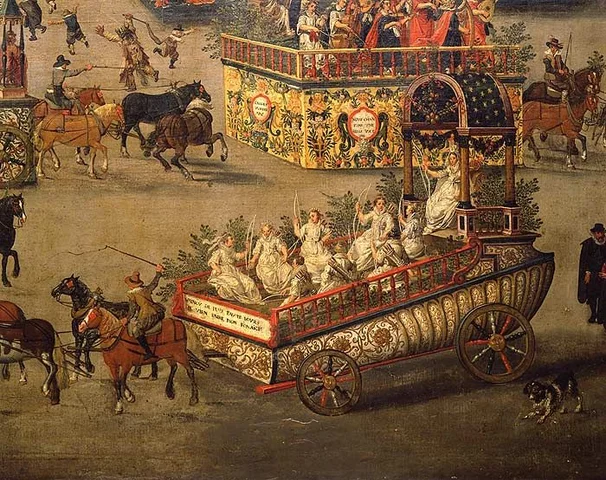 Mumming and Pageant Wagons (1300-1400)