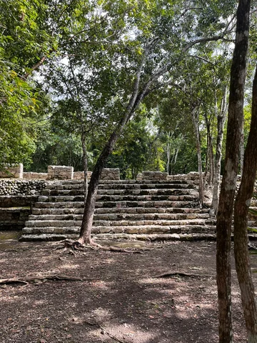 The pyramids of Coba.