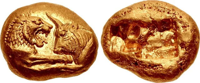 600 a.C. - Monedas en Lidia
