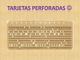 Tarjetas perforadas