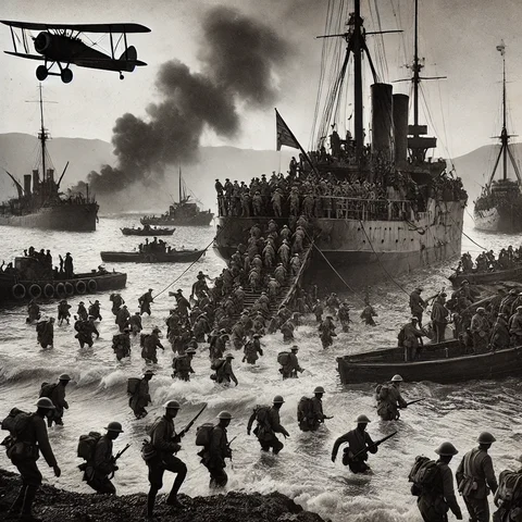 DESEMBARCAMENT D'ALHUCEMAS