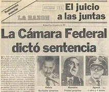 Juicio a la junta militar