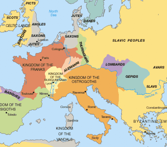 How Rome looked like when the barbarians took over