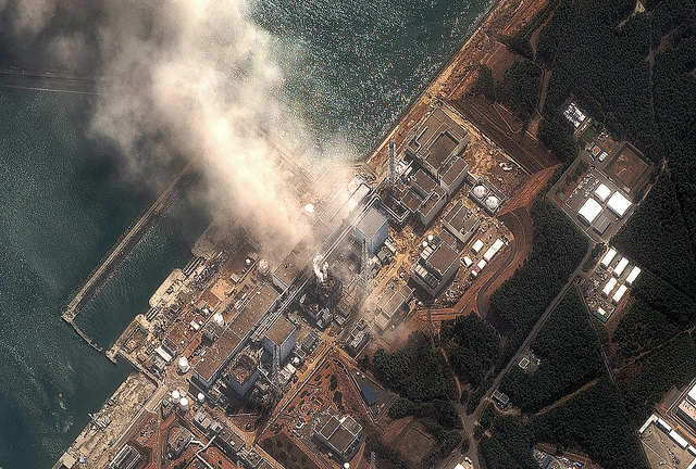 Earthquake in Japan Damaged Powerplant