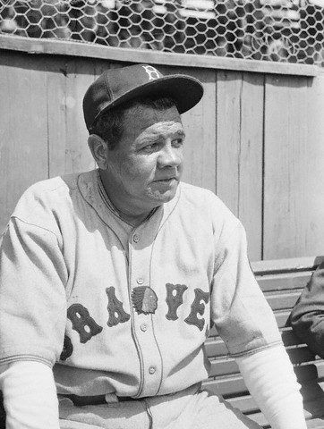 Babe Ruth's final game as a Yankee