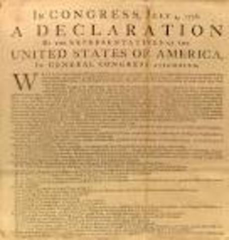 The Declaration of Independence
