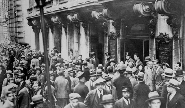 Stock Market Crash Begins Great Depression