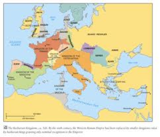 Barvarian taking over Europe