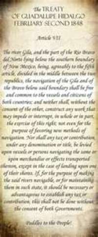 Treaty of Guadalupe Hidalgo