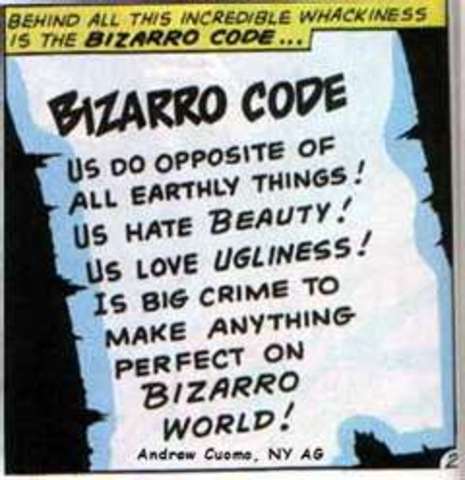 First US Senate Official Code of Conduct