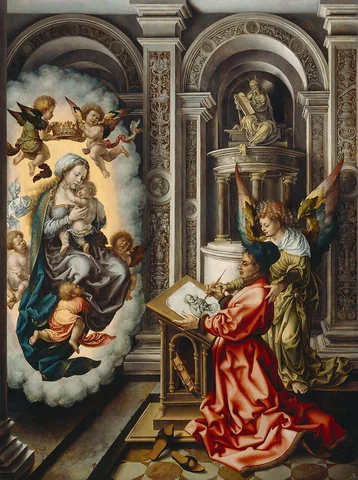 1472: Guild of St. Luke - Becomes a member, starting his art career
