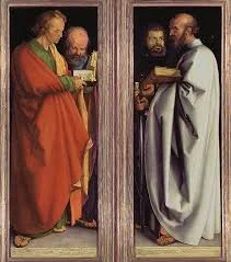 Albrecht Dürer  "Neli apostlit"