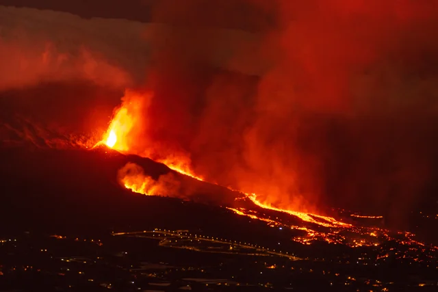 Erupción del volcán de La Palma
