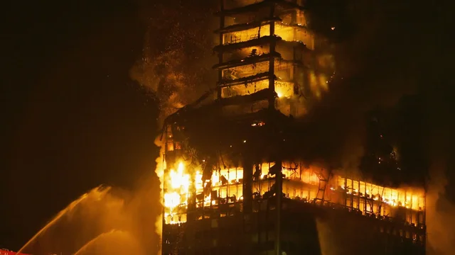 Incendio de la Torre Windsor de Madrid