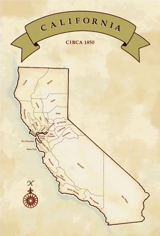 Deelstaat Californië gesticht