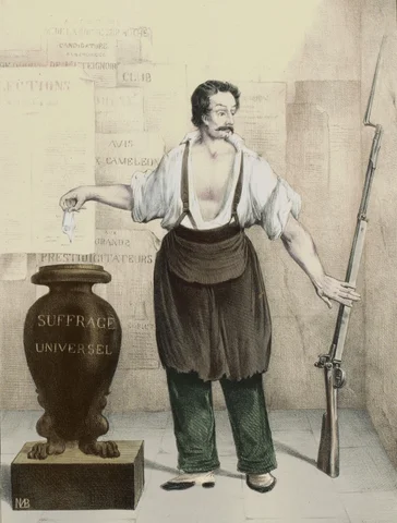 Limitation du suffrage universel masculin