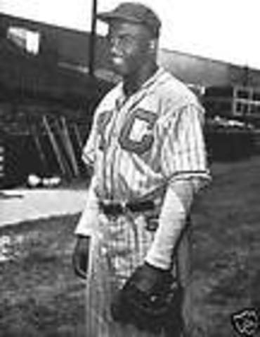 Began baseball career with Kansas City Monarchs, a negro team